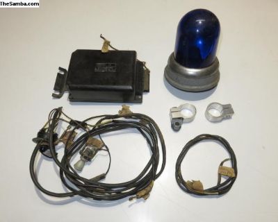 Hella blue rotating roof light package