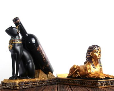 Add an Exotic Touch: Get the Egyptian Statue Wine Rack for Your Wine Collection