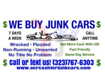 WE PAY CASH 4 JUNK CARS
