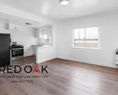 Beautiful Completely Remodeled Studio with Stainless- Steel Appliances, Tons Of Natural Lighting, Gas Furnace, On-Site Laundry, and PARKING Included in Prime South LA!