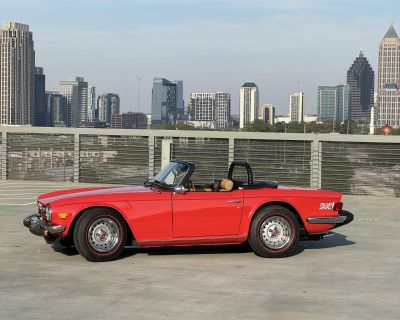 1976 Triumph TR6 Manual Transmission RWD