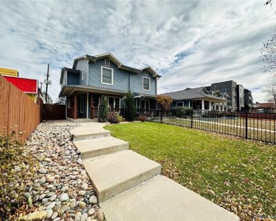 1464 Stuart St. Welcome to the vibrant West Colfax Neighborhood, known for it's diverse community and rich history. Enjoy a plethora of nearby restaurants, bars, coffee shops, you name it. If you love city life and great walkability, this is the home for you. Enjoy a beautiful green grass/fenced in front yard with a lovely front porch for enjoying all that transpires in the neighborhood along w...