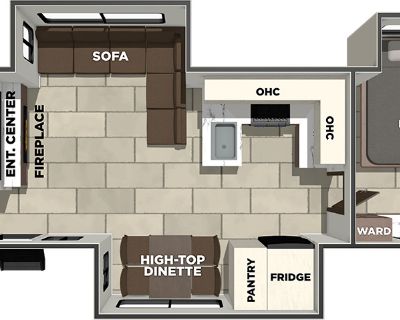 2026 Prime Time Rv LACROSSE DESTINATION TRAILER 44PARK