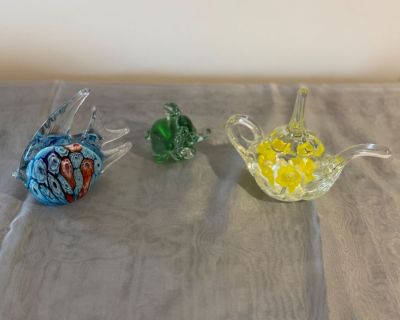 770L59 Blown Glass Figures