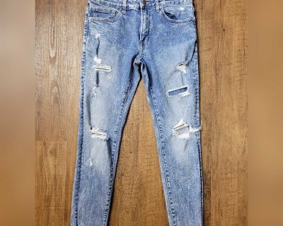 American Eagle Outfitters distressed skinny jeans - 32 x 32