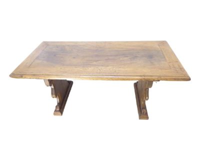 Antique Italian Walnut Coffee Table