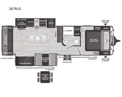 2025 Keystone Rv Bullet Crossfire 287RLS