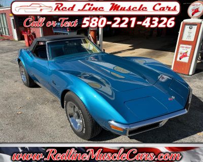 1970 Chevrolet Corvette Stingray Convertible L46 CTH 350/350hp 4 speed