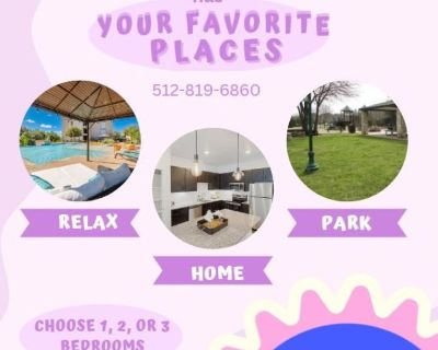 Rentals in Georgetown, TX. Choose from  1 , 2 or 3 bedrooms!