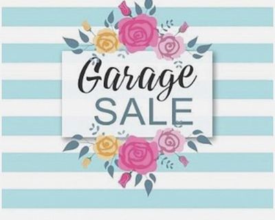 Garage sale Friday only 9:00am-2:00pm