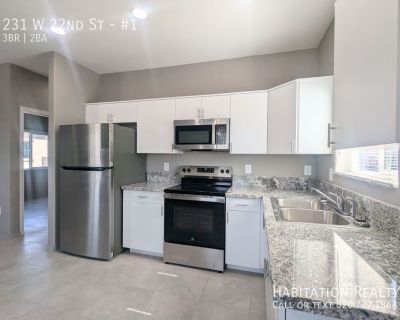 231 W 22nd St. ******We only accept applications at habitationrentals.com.******** Welcome to the recently built, 3 bedroom, 2 bathroom home at Southern Heights, conveniently located near Downtown Tucson! This gorgeous unit features beautiful granite counters, as well as off-street parking and central air conditioning. Explore the nearby Santa Rita Park Area, Downtown Tucson, A-Mountain Area, a...