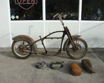 1931 Harley-Davidson VL (Bobber) - Project Bike With Title Street Motorcycle Williamstown, NJ