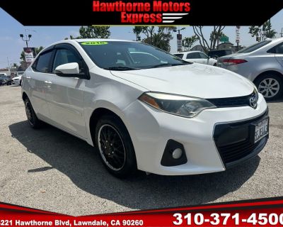 Used 2016 Toyota Corolla S 2WD Automatic
