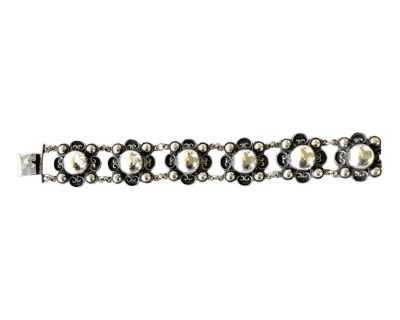Sterling Silver Mid Century Bracelet