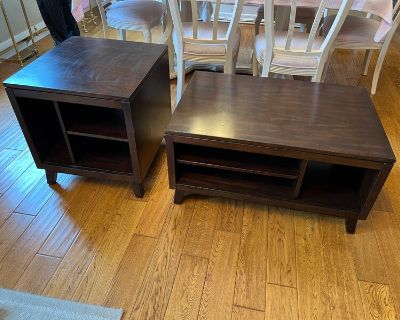 Matching Coffee Table & End Table