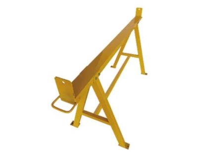 Value Industrial Heavy Duty Folding Metal Sawhorses - 2600 lb capacity
