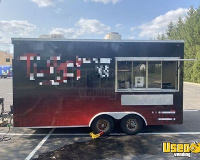 2010 8.6' x 20' Kitchen Food Concession Trailer with Pro-Fire Suppression
