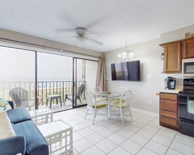 Avg / night: $127. Oceanfront condo with shared pool, kiddie pool and beach access | Located in Carolina Beach, NC | 4.05 Stars | 1 Bed, 1 Bath | Pet-friendly. Dog-friendly. Max 4 guests. Experience the ultimate beach getaway at this charming condo located in a gated community with an elevator in Carolina Beach, NC. With private beach and boardwalk access just steps away, you can enjoy the sun,...