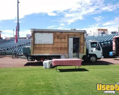 Eye Catching - 16' Isuzu NPR All-Purpose Food Truck with Lift Gate