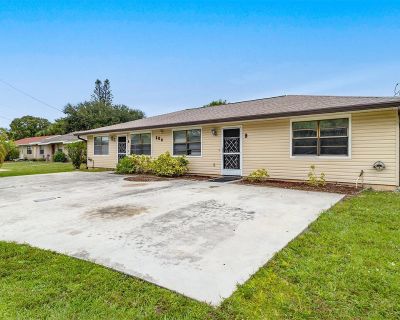 Roselyn Avenue. Affordable 2/1 in the Heart of Fort Pierce!This well-kept home offers incredible value and an unbeatable location close to shops, restaurants, and easy commuting north or south. Features include an updated roof, newer water heaters, spacious interior, and your own washer dryer. Enjoy a large backyard, ample parking, and neatly landscaped grounds. Great landlord and a great price...