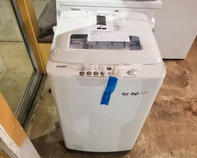 Brand new Haier - 2.1 Cu. Ft. 8-Cycle Top-Loading Washer White 01 yr warranty/delivery/installation