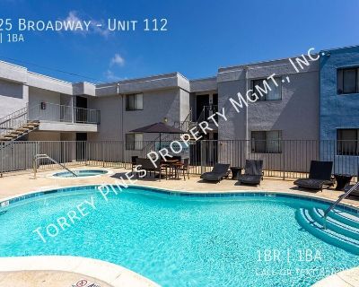 1 Bedroom 1BA 550 ft Apartment For Rent in San Diego, CA