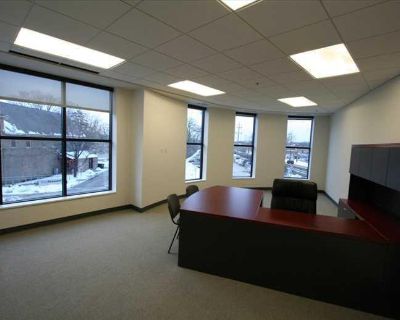 Executive & Private Offices This amazing facility is unlike any other executive suites office environment. You will notice as soon as you walk into the gorgeous lobby trimmed with terrazzo flooring, rich wood paneling, and luxurious seating. The facility will feature 48 fully furnished individual office suites ranging in size from 150-500 sq ft. Each office will be equipped with high speed (T1)...