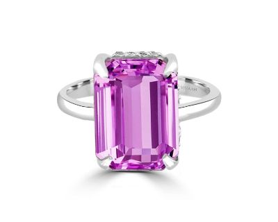 Poem Ring Collection Exquisite Diamond Rings with Custom-Cut Gemstones