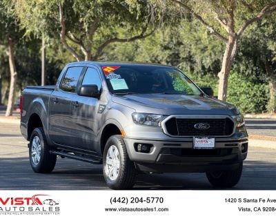 Mileage: 76,626. Year: 2021. Make: Ford. Model: Ranger SuperCrew. Trim: XLT Pickup 4D 5 ft. Automatic, 10-Spd w/SelectShift transmission. Exterior: Gray. Interior: Gray. Interior: 2WD, AM/FM Stereo, Traction Control, SYNC, Bed Liner, Tilt & Telescoping Wheel, Power Windows, Automatic 10-Spd w/SelectShift, Ford CoPilot360, Keyless Entry, Power Steering, Head Curtain Air Bags, 4-Cyl EcoBoost 2.3 ...