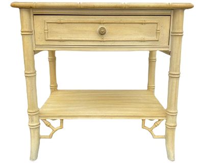 Thomasville AllegroFaux Bamboo Nightstand