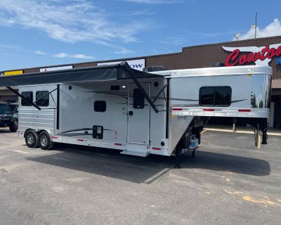 2026 Merhow 8212 Stampede Two Horse Trailer Gooseneck Trailers Cuba, MO