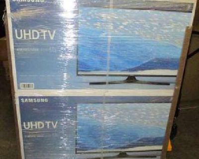 Samsung UN43KU6300 43-Inch 4K Ultra HD Smart LED TV - NEW SEALED in Dallas, TX