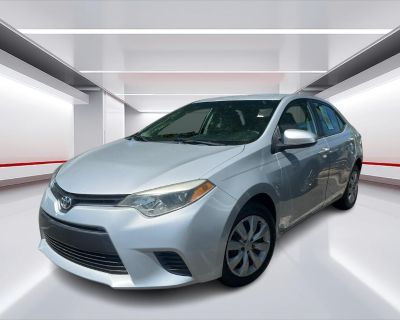 2015 TOYOTA COROLLA S; L 4 DOOR
