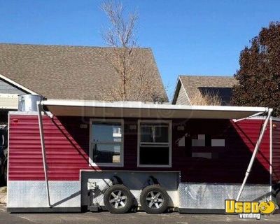 2012 Mobile Food Concession Trailer w/ 2020 Kitchen Build-Out + Drive through Window