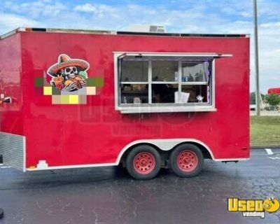 8' x 16' Diamond Cargo Food Concession Trailer | Mobile Vending Unit