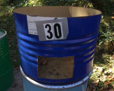 Fire pit with ash cleanout (Jasper, Ga)