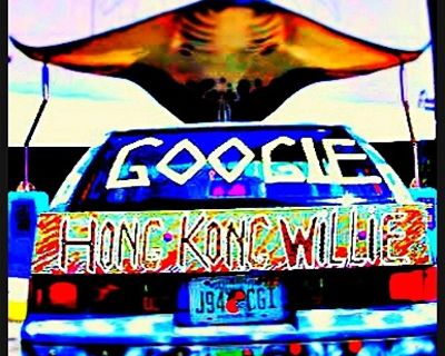 Famous Google Recycling Artist,Hong Kong Willie Art ,Blue Marlin Dream of Key West.$225,000