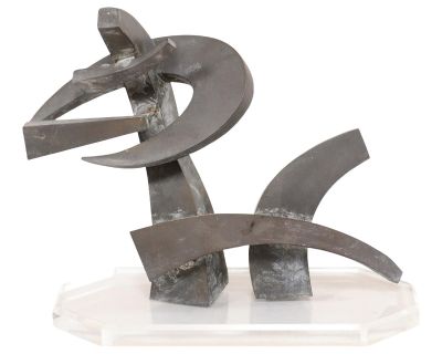 Mid 20th Century Small-Size Mid-Century Abstract Sculpture