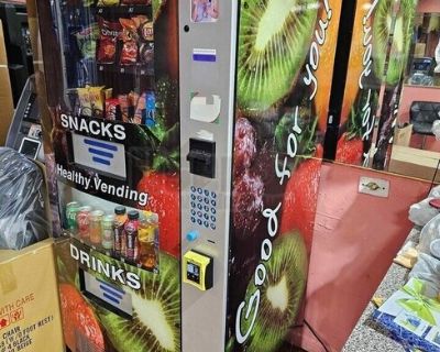 Healthy You HY900 Snack and Drink Combo Vending Machine For Sale in Florida!