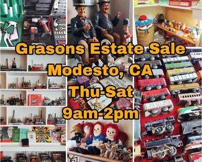 Vintage Fun Estate Sale by Grasons of Stanislaus County!
