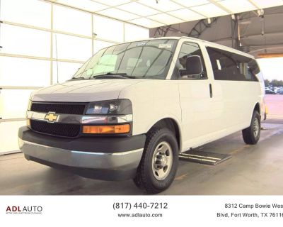 2019 Chevrolet Express 3500 Passenger LT Extended Van 3D