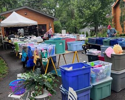 Tuesday s 1/2 OFF EVERYTHING Multi-Family Garage Sale