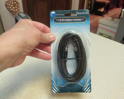 6-Foot TV - Video Cable - New Sealed Package