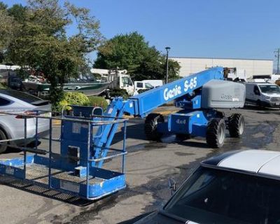 2008 Genie S-65 Boom Lift 4 wheel Drive Diesel