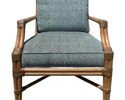 Late 20th Century Vintage Rattan Armchair
