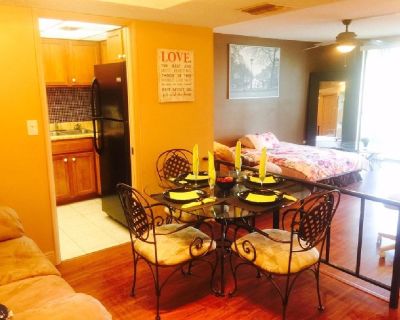 Fully furnished (beautifully) + flat screen TV - Studio/1 Full Bath; directly on the lake (Magnificent view) for Rent starting at $1,299 in the fabulous International Village resort styled complex with great amenities. The address is 3710 Inverrary Drive, Lauderhill FL 33319 International Village condo.
Price is based on an annual lease. Short term leases are available at higher rates. 

Follow...