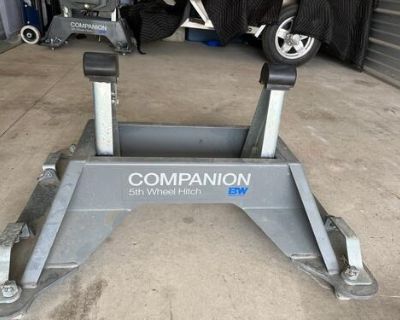 B&W BASE ONLY RVK 3700 5th wheel companion hitch Base Only 2016-2019 GM puck