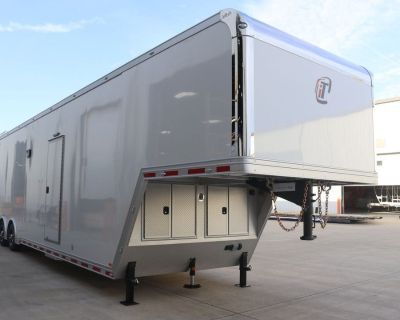 New 2026 44' Intech Gooseneck Trailer 102" Wide Body