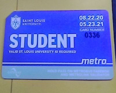University metro semester pass