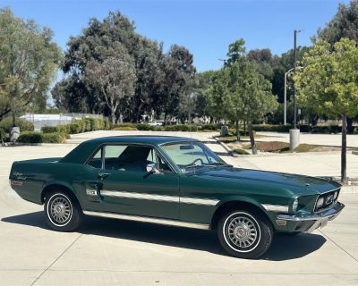 1968 Ford Mustang GT/CS (California Special) Automatic Transmission RWD